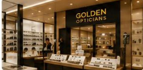 Golden Opticians Showroom